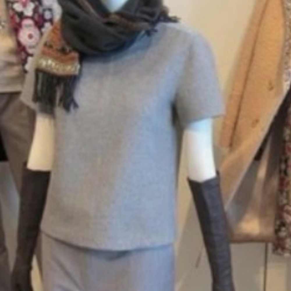 J.Crew Collection 100% cashmere Double Faced Boxy Sweater 00#FREE PANTS